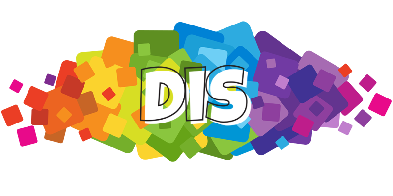 Dis pixels logo