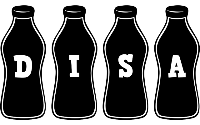 Disa bottle logo