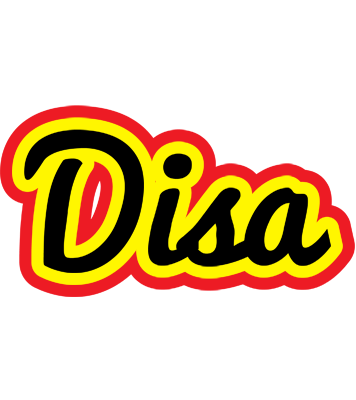 Disa flaming logo