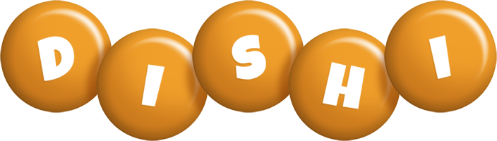 Dishi candy-orange logo