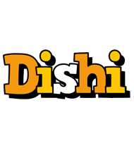 Dishi cartoon logo