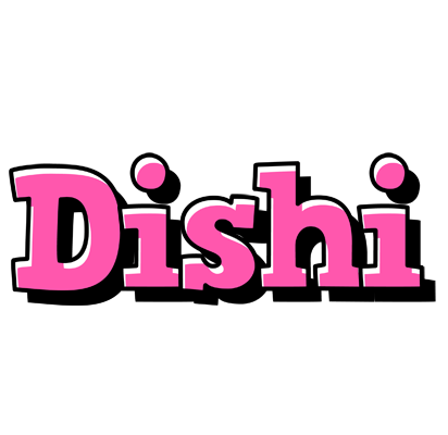 Dishi girlish logo