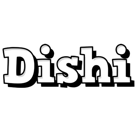 Dishi snowing logo