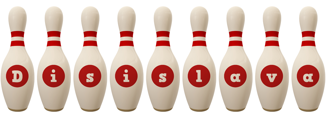 Disislava bowling-pin logo