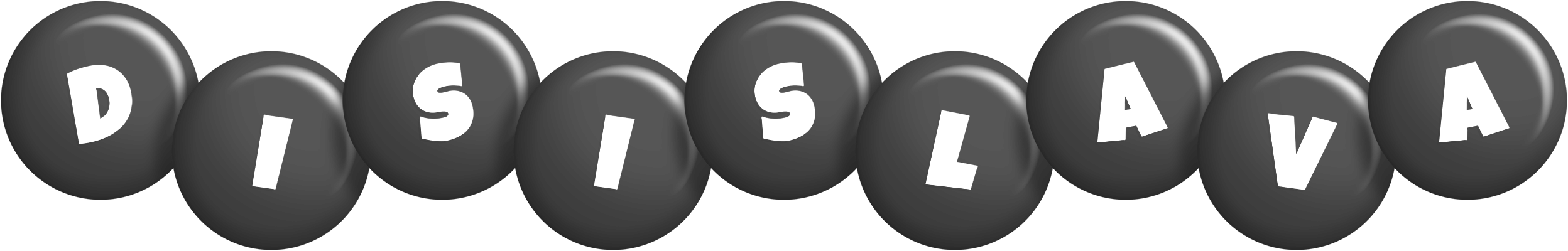 Disislava candy-black logo