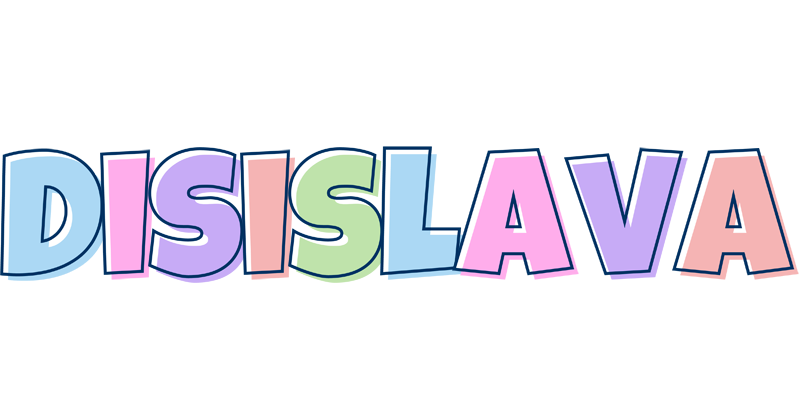 Disislava pastel logo