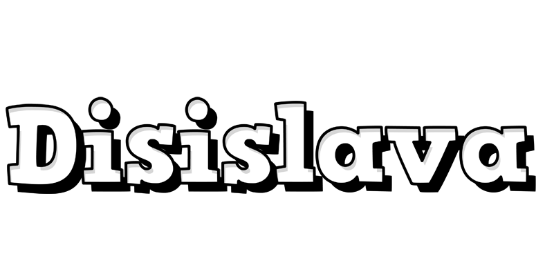 Disislava snowing logo
