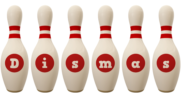 Dismas bowling-pin logo