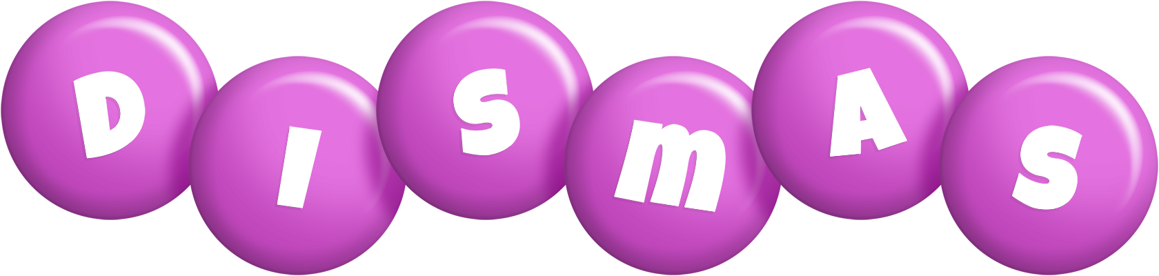 Dismas candy-purple logo