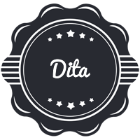 Dita badge logo