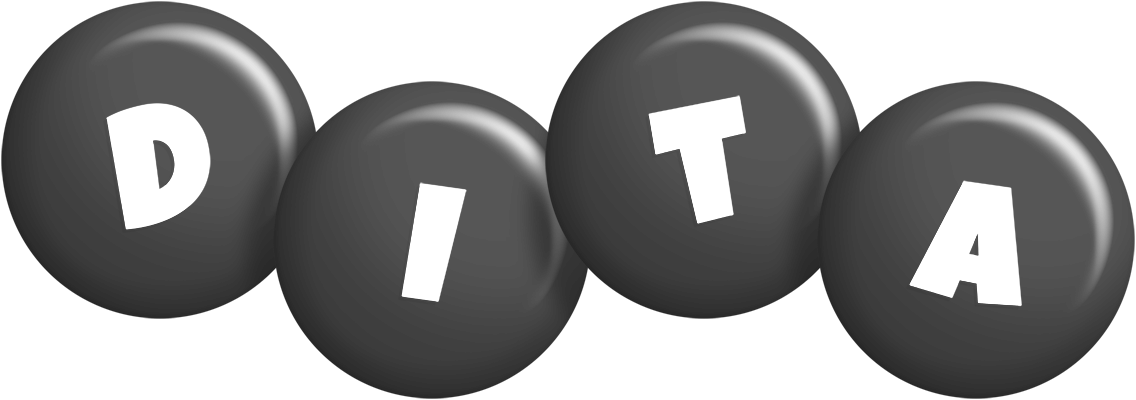 Dita candy-black logo