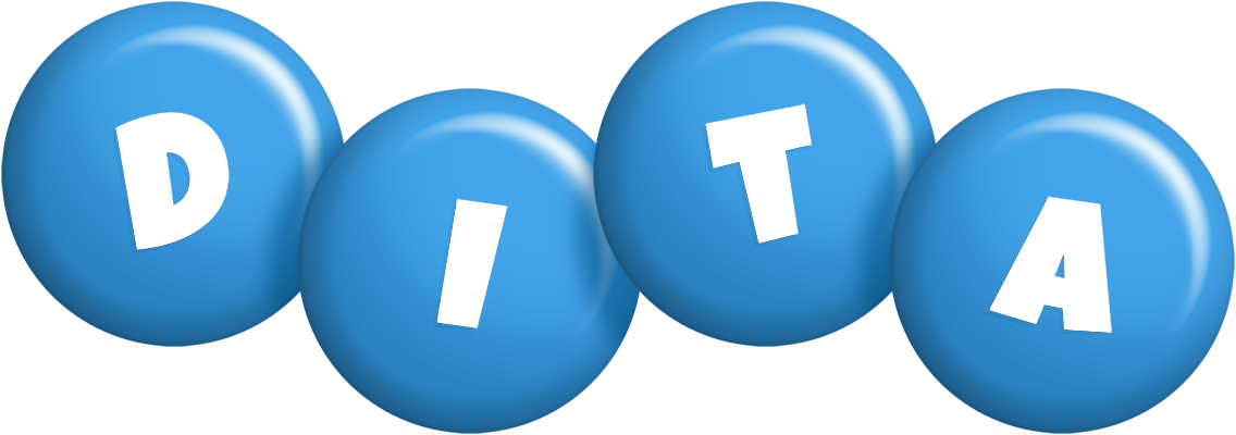 Dita candy-blue logo