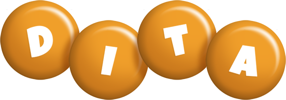 Dita candy-orange logo