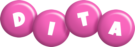Dita candy-pink logo