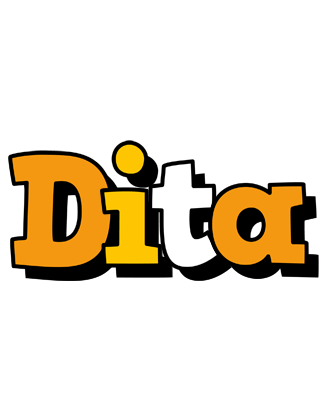 Dita cartoon logo