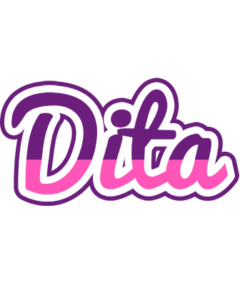 Dita cheerful logo