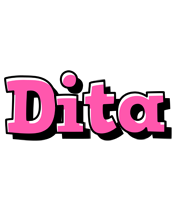Dita girlish logo