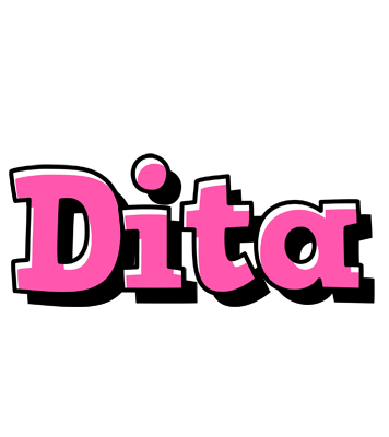 Dita girlish logo