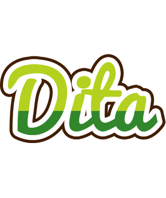 Dita golfing logo