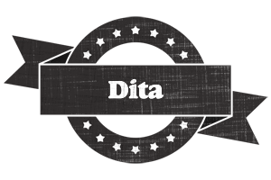 Dita grunge logo