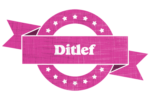 Ditlef beauty logo