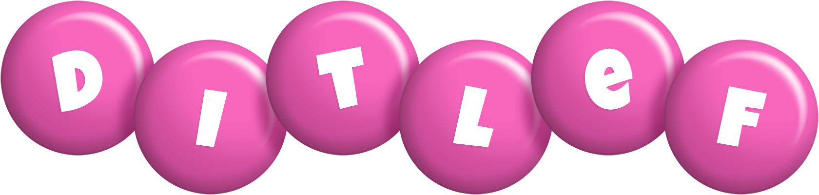 Ditlef candy-pink logo