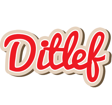 Ditlef chocolate logo