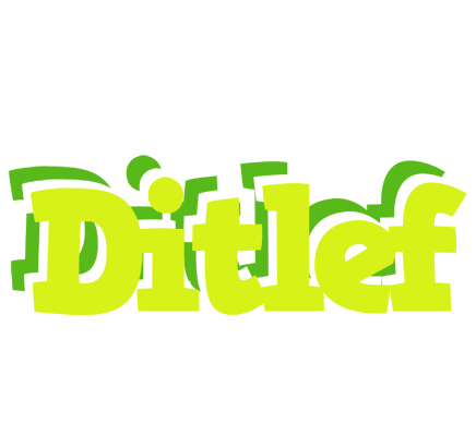 Ditlef citrus logo