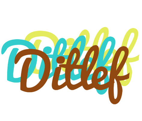 Ditlef cupcake logo