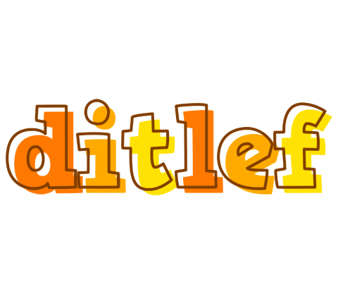 Ditlef desert logo