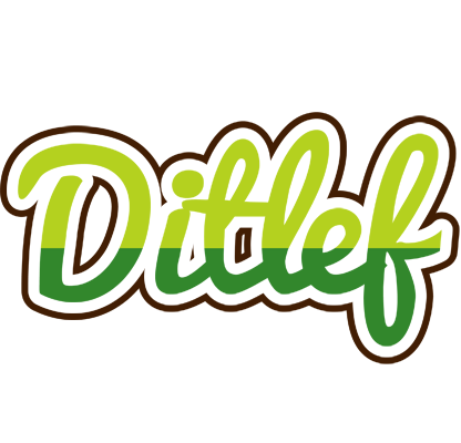 Ditlef golfing logo