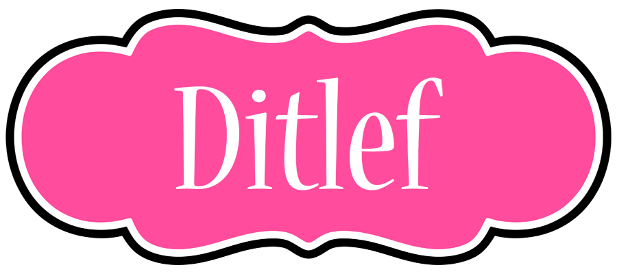 Ditlef invitation logo