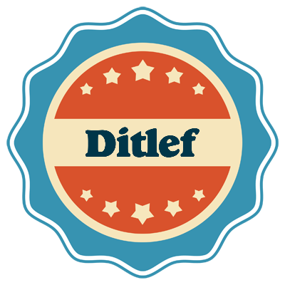 Ditlef labels logo