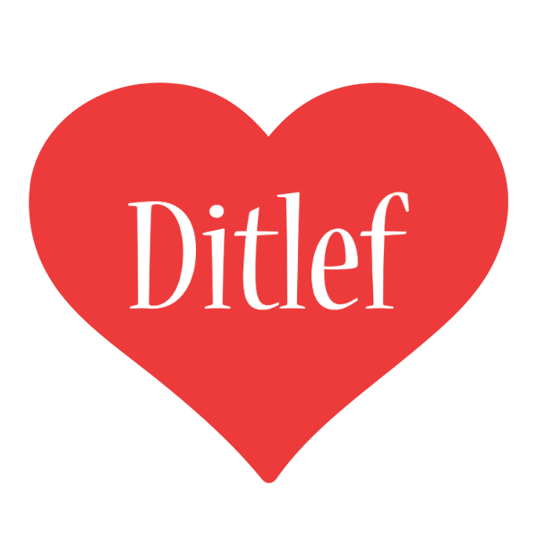 Ditlef love logo