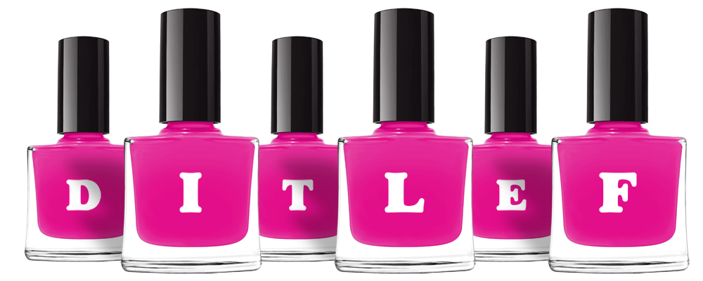 Ditlef nails logo