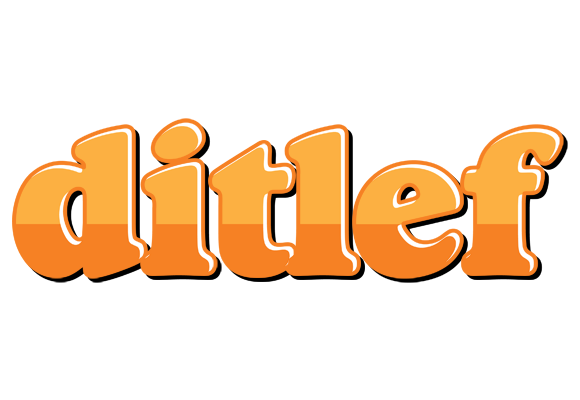Ditlef orange logo