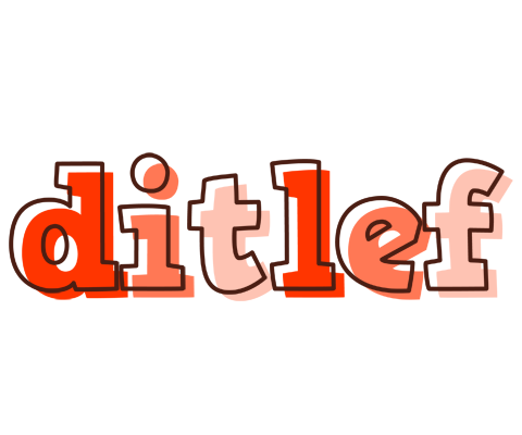 Ditlef paint logo