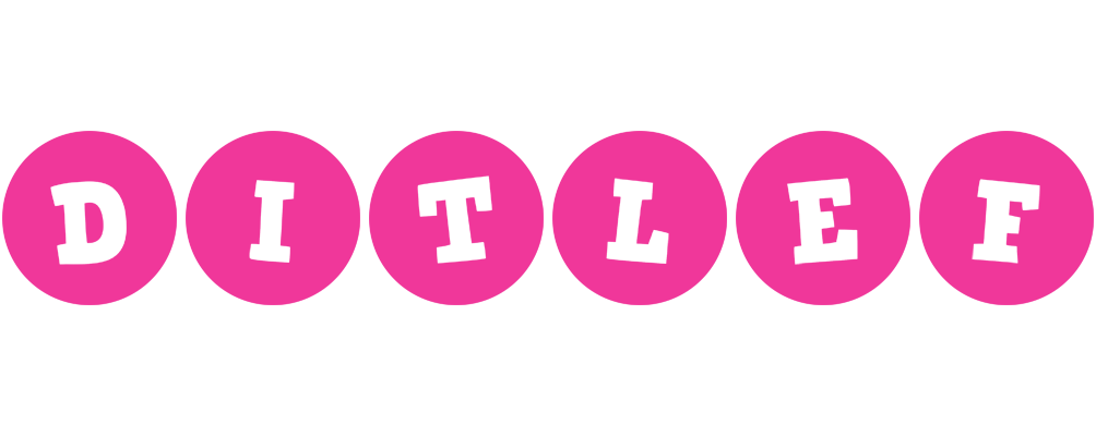 Ditlef poker logo