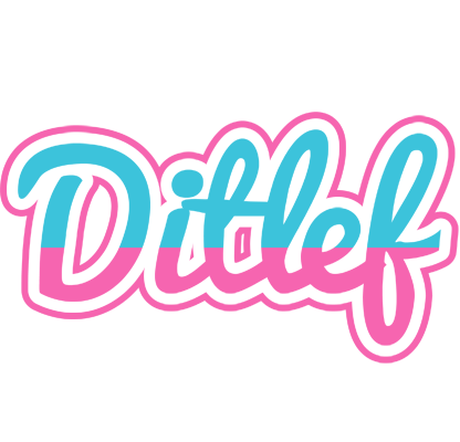 Ditlef woman logo