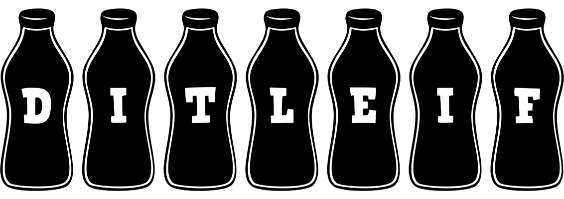 Ditleif bottle logo
