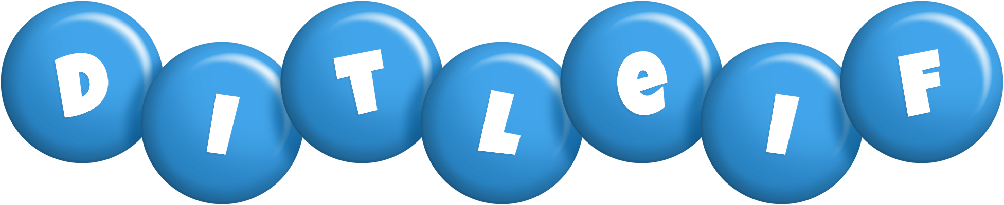 Ditleif candy-blue logo