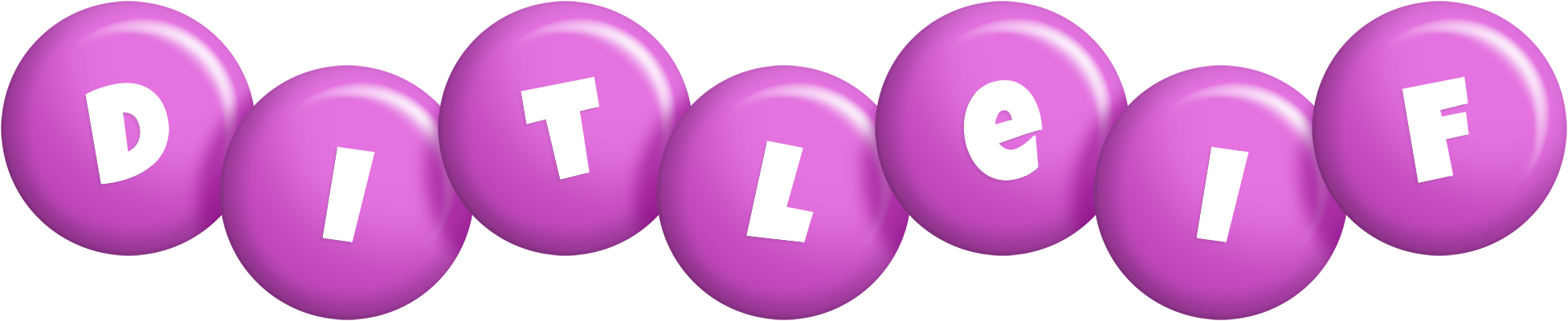 Ditleif candy-purple logo