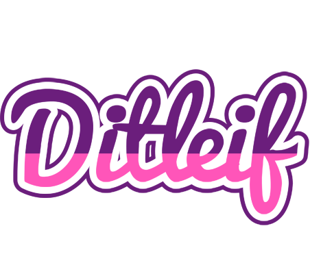 Ditleif cheerful logo