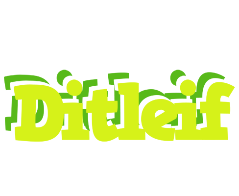 Ditleif citrus logo