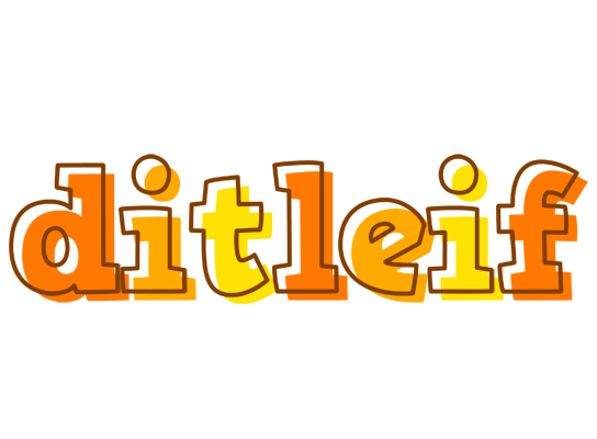Ditleif desert logo