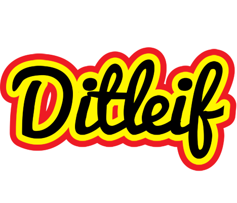 Ditleif flaming logo