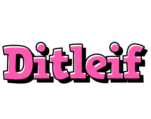 Ditleif girlish logo