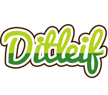Ditleif golfing logo