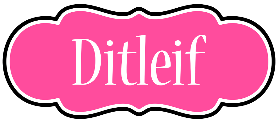 Ditleif invitation logo