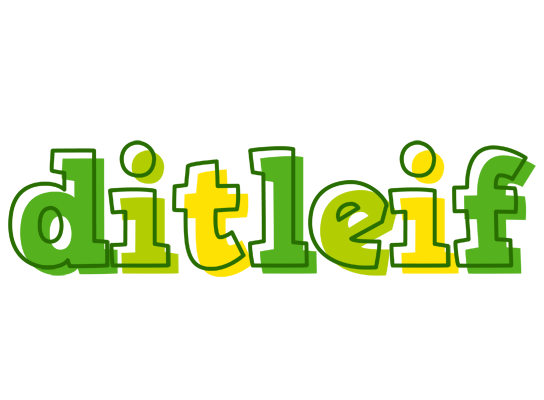 Ditleif juice logo